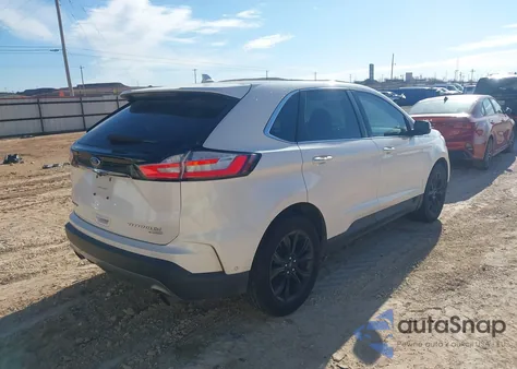 2019 Ford Edge Titanium from USA, damaged, VIN 2FMPK3K96KBC61636